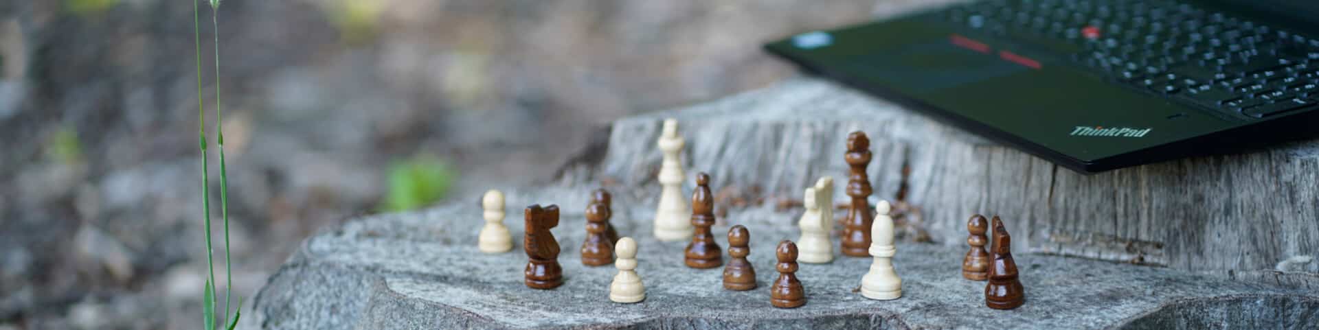 Notebook Schach Gruppe Online-Workshops