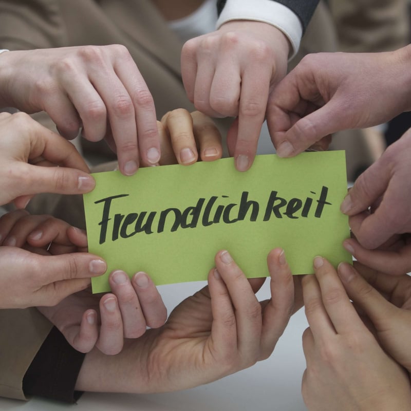 Freundlichkeit, Erdbeer & Spargel Profi, Hände