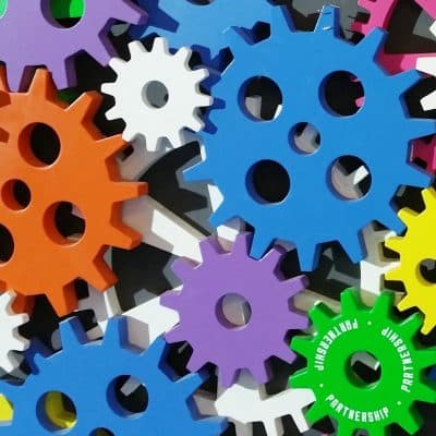 Lernende Organisation, Senge, Zahnräder