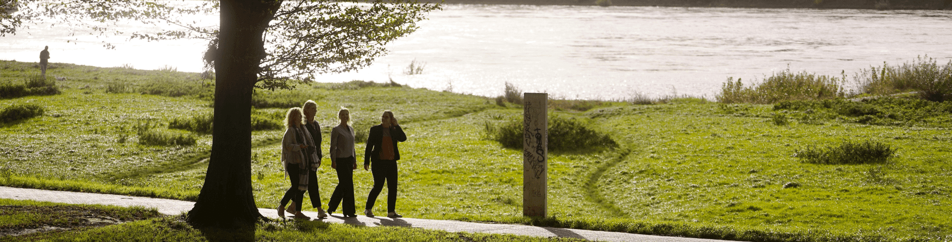 Kaufmännische/r Mitarbeiter/in gesucht zur Verstärkung des Team der Agentur für Freundlichkeit, Frauen am Rhein entlang gehen