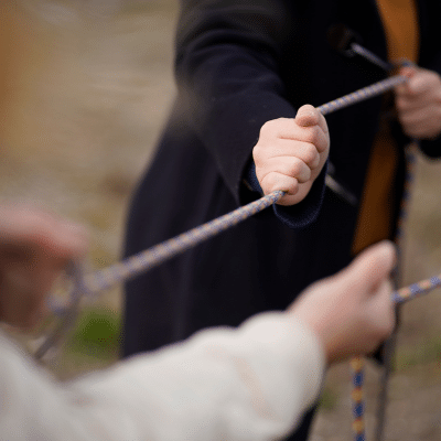 Umgang mit schwierigen Kunden, Konflikte lösen, Seil ziehen